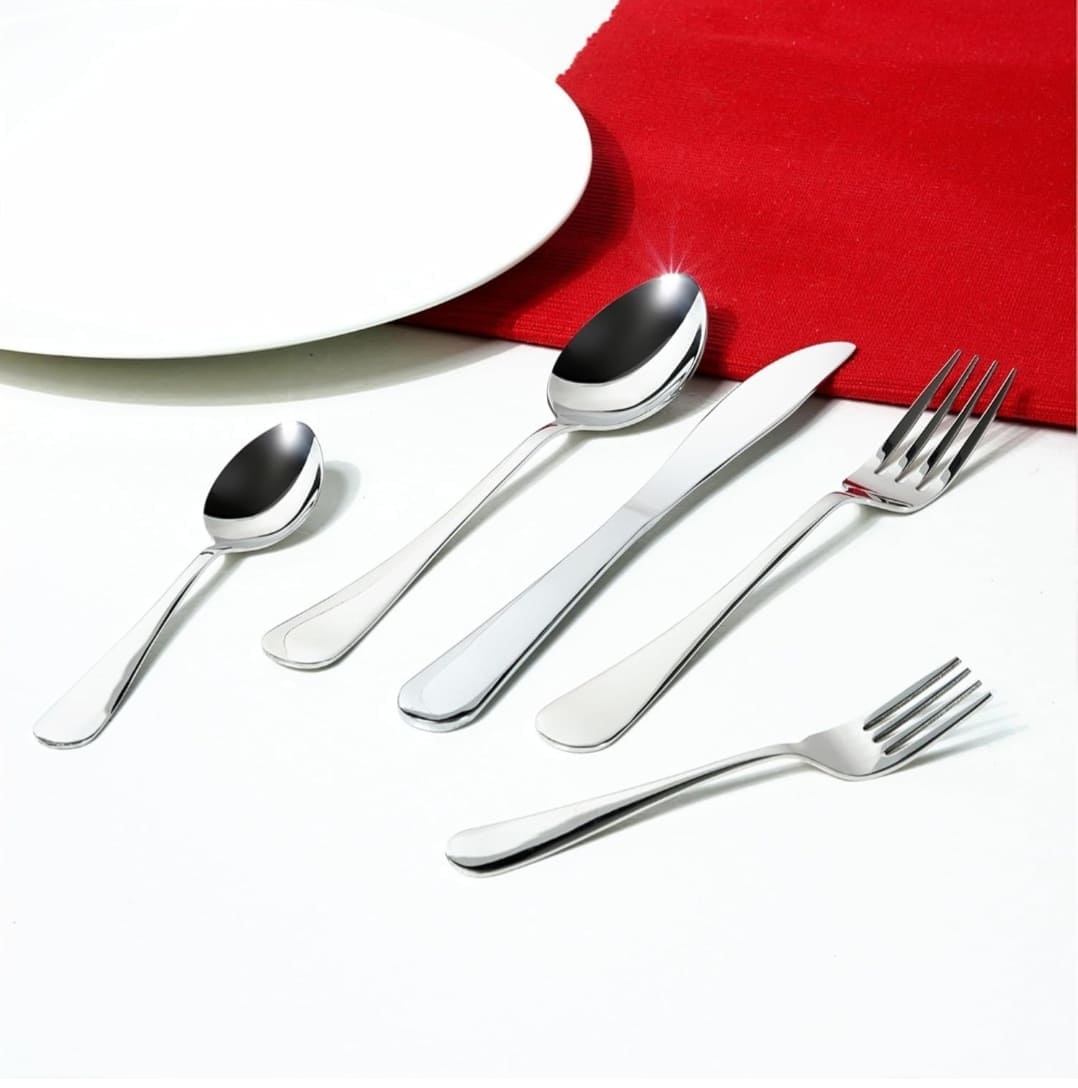 17 g light weight desert spoon + fork