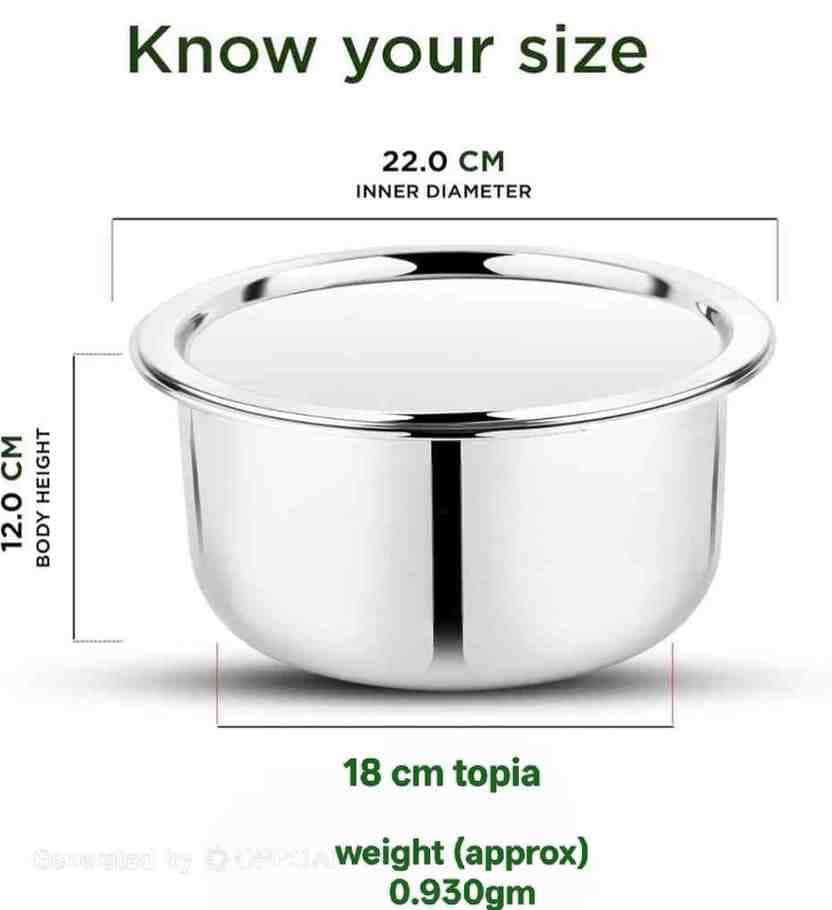 22g topia flat bottom 10*18